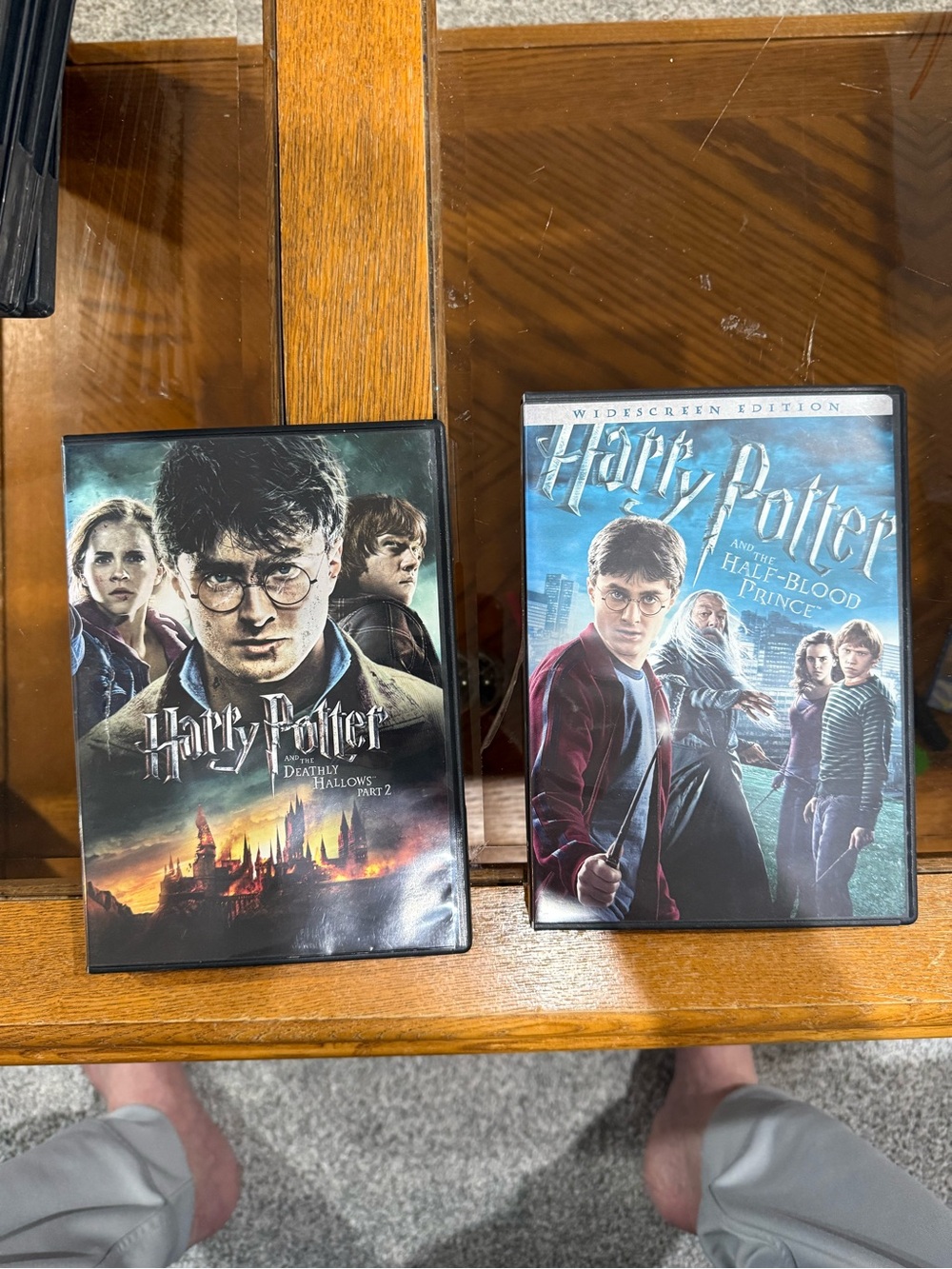 Harry Potter This is two collectible DVD sets from the Harry Potter film series